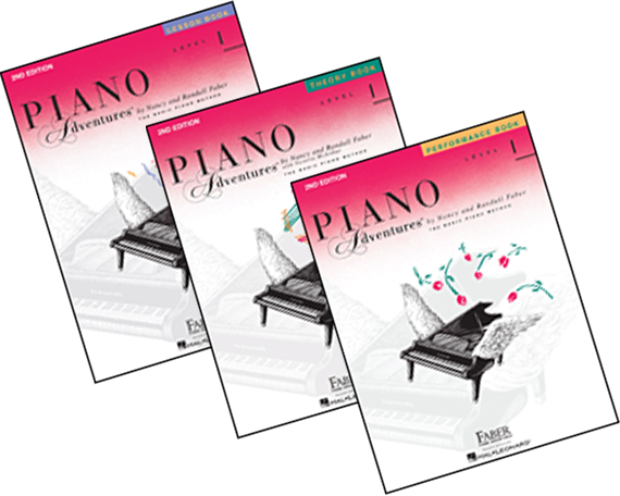 My First Piano Adventure Books